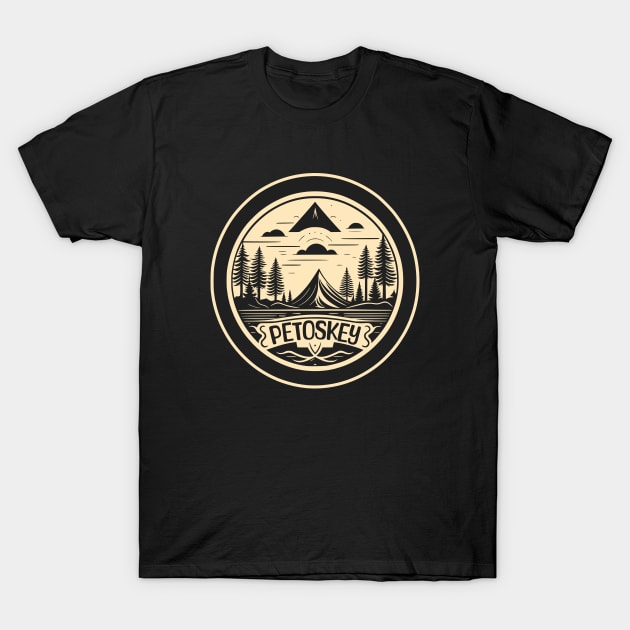 Petoskey State Park Michigan T-Shirt by Uniman